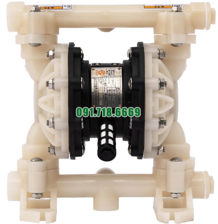 Bán bơm màng khí nén hiệu suất 10.2 m3/h QBY3-25STFF