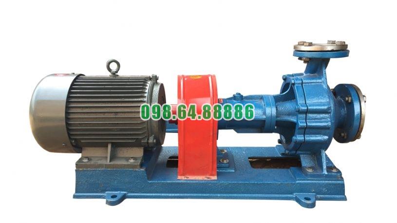 Bơm ly tâm dầu tải nhiệt RY50-32-200 cột áp 50 m, tốc độ quay 2900 vòng/phút, lưu lượng 18 m3/h, công suất 5.5 kW